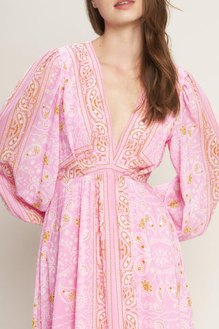 RIPPLES OF TIME WOVEN MAXI DRESS - Glamourous Grace