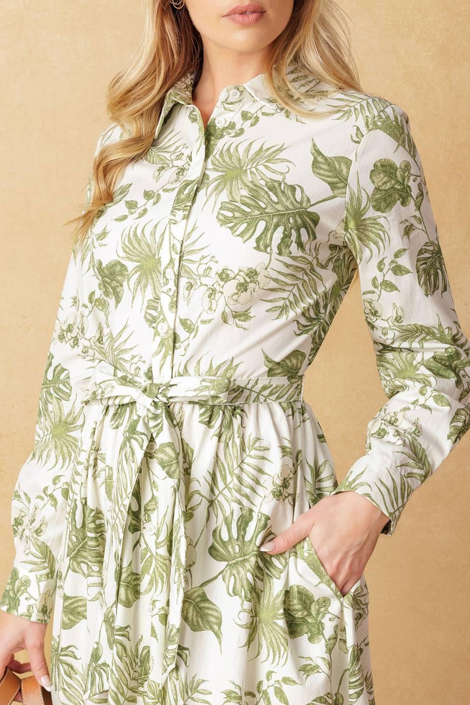 WANT YOU AROUND WOVEN MIDI DRESS - Glamourous Grace