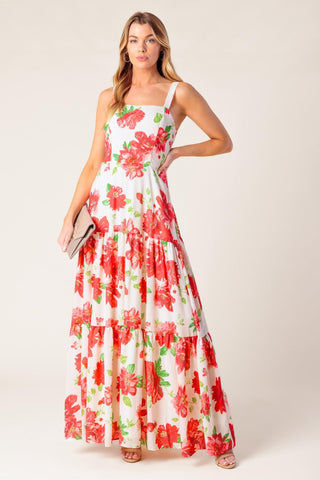 LOST IN THE DETAILS WOVEN MAXI DRESS - Glamourous Grace