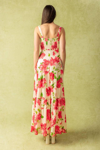 LOST IN THE DETAILS WOVEN MAXI DRESS - Glamourous Grace