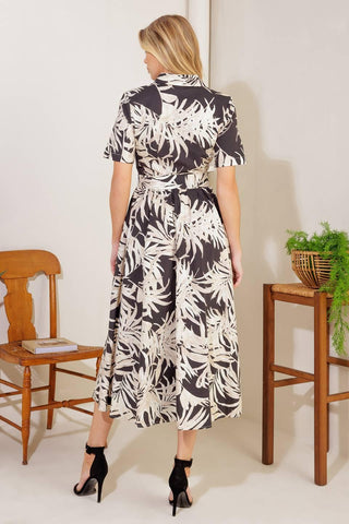 ALL YOU DO WOVEN MIDI DRESS - Glamourous Grace