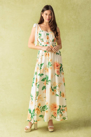 A PERFECT MATCH WOVEN MAXI DRESS - Glamourous Grace