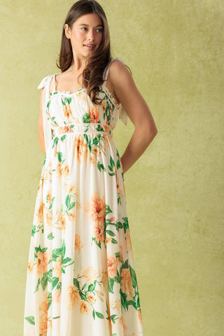 A PERFECT MATCH WOVEN MAXI DRESS - Glamourous Grace