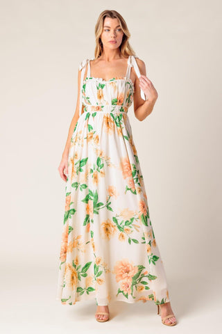 A PERFECT MATCH WOVEN MAXI DRESS - Glamourous Grace
