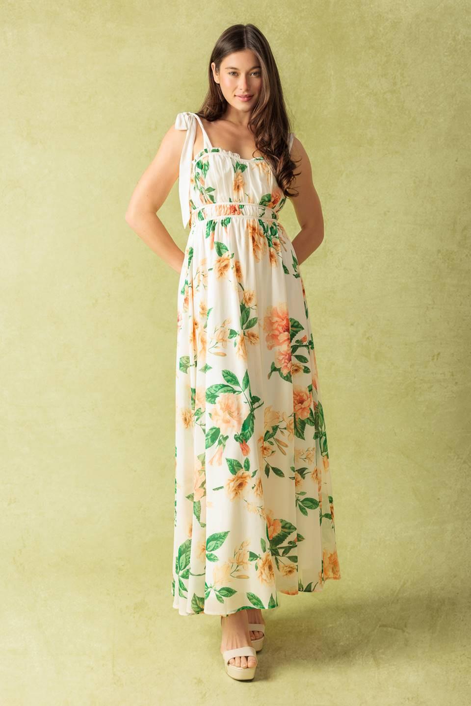A PERFECT MATCH WOVEN MAXI DRESS - Glamourous Grace