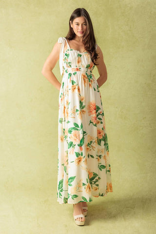 A PERFECT MATCH WOVEN MAXI DRESS - Glamourous Grace
