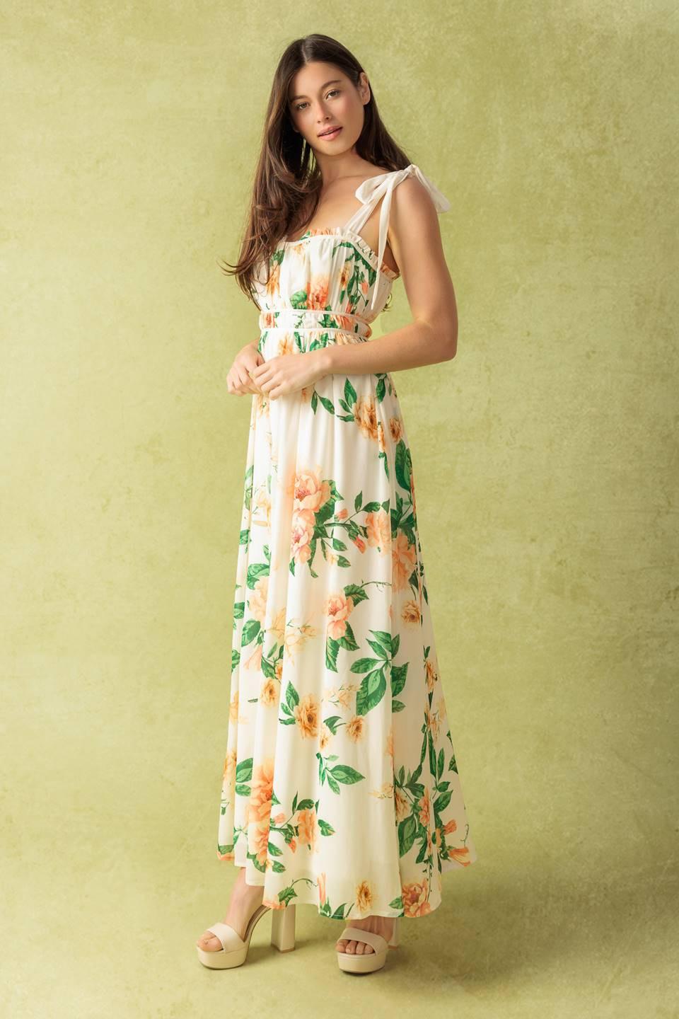 A PERFECT MATCH WOVEN MAXI DRESS - Glamourous Grace