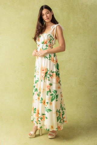 A PERFECT MATCH WOVEN MAXI DRESS - Glamourous Grace