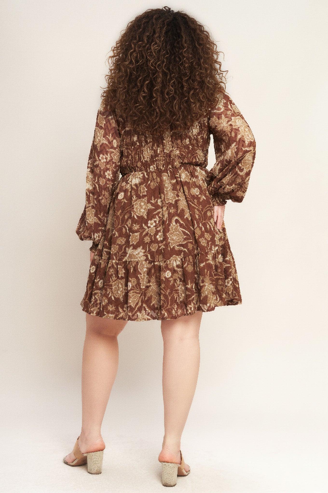 SWEET REMINISCENCE WOVEN MINI DRESS - Glamourous Grace