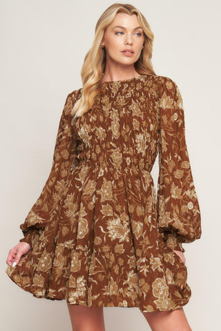 SWEET REMINISCENCE WOVEN MINI DRESS - Glamourous Grace