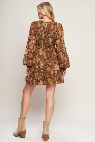 SWEET REMINISCENCE WOVEN MINI DRESS - Glamourous Grace