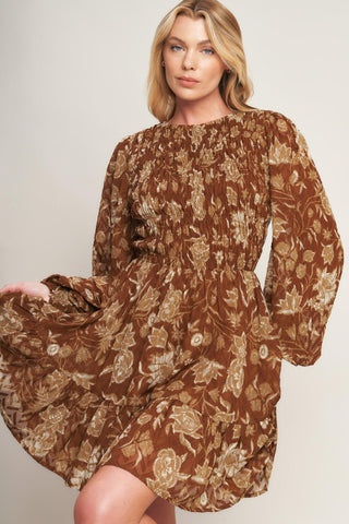 SWEET REMINISCENCE WOVEN MINI DRESS - Glamourous Grace