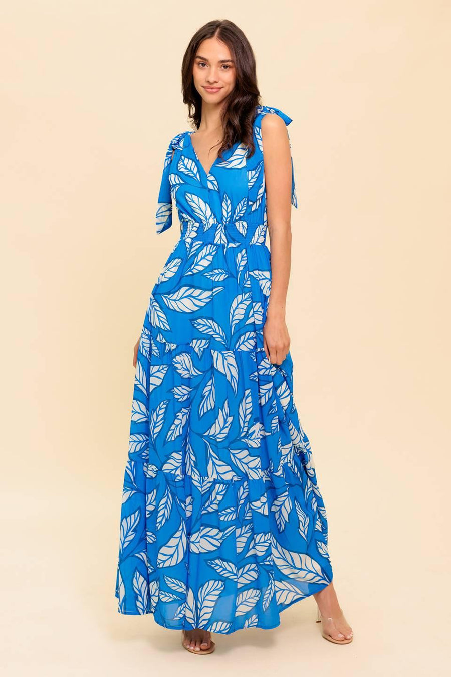 MAKING PROMISES WOVEN MAXI DRESS - Glamourous Grace