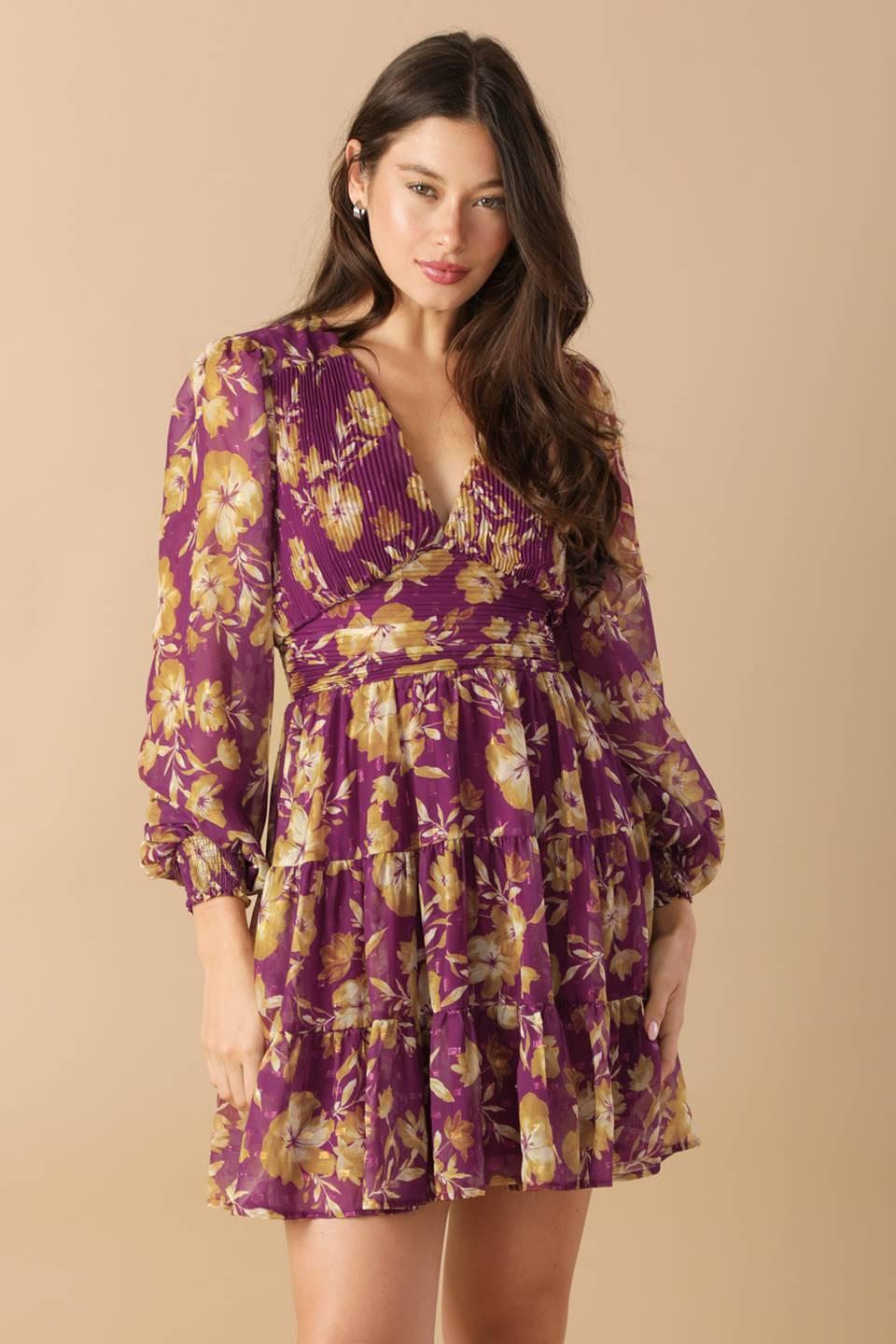 EFFORTLESS SELECTION WOVEN MINI DRESS - Glamourous Grace