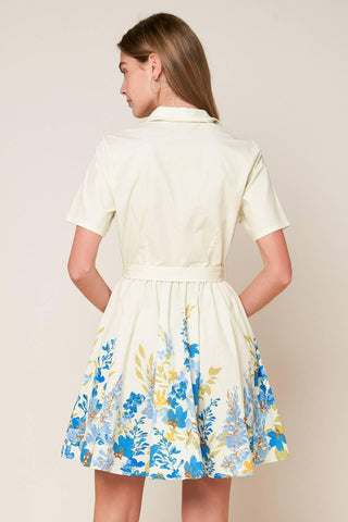 ALWAYS REMARKABLE WOVEN MINI DRESS - Glamourous Grace