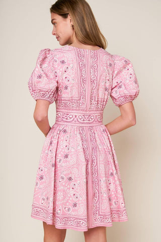 EXCEPTIONALLY PRISTINE WOVEN MINI DRESS - Glamourous Grace