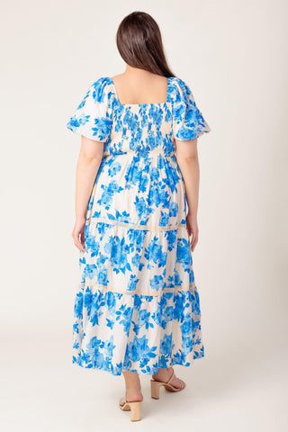 BLOOMING DAY WOVEN MIDI DRESS - Glamourous Grace