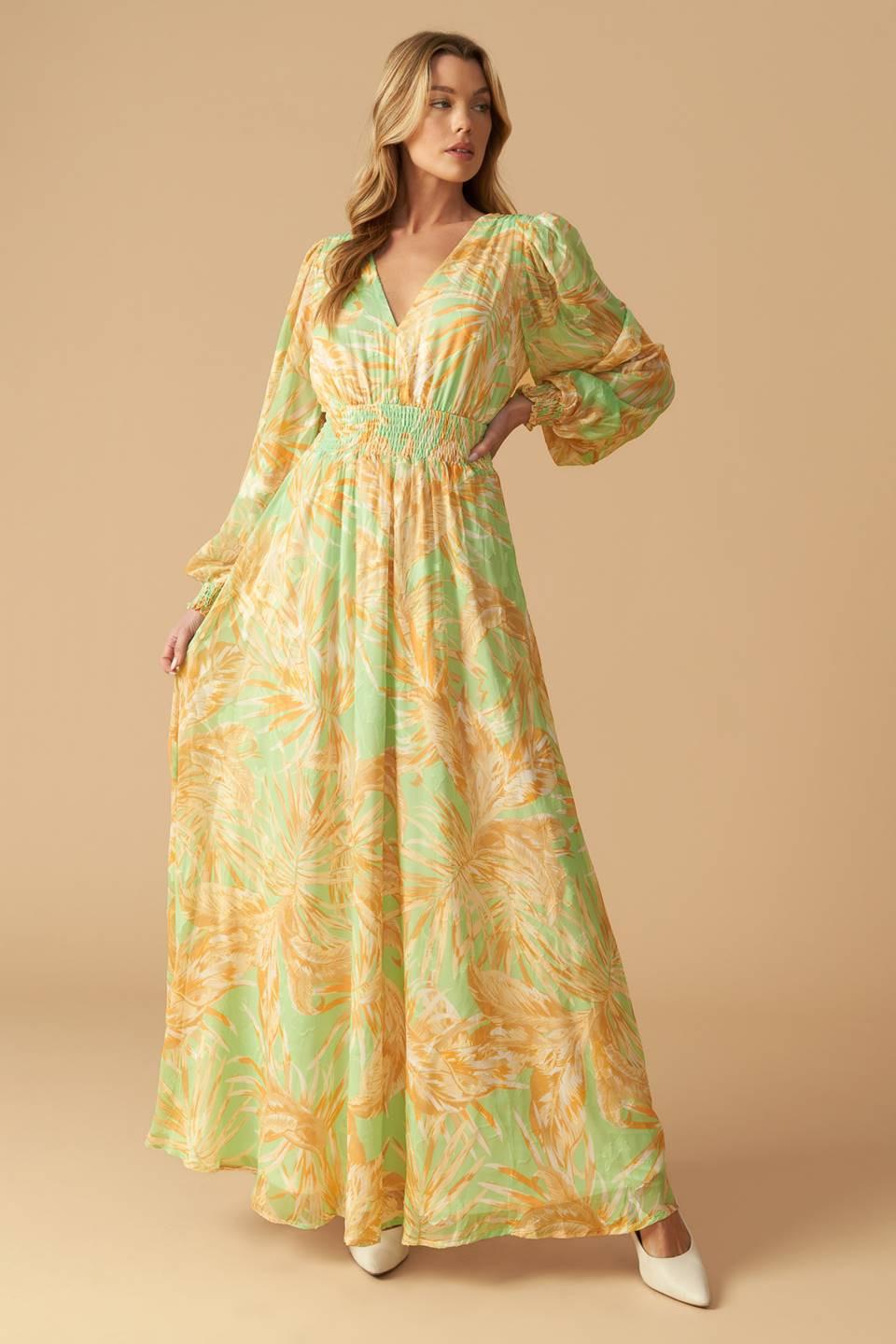 SUNSET SASHAY WOVEN MAXI DRESS - Glamourous Grace