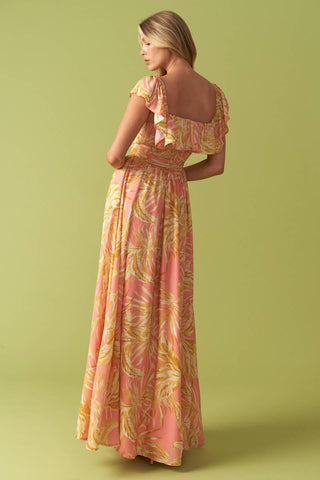 THE ART OF BALANCE WOVEN MIDI DRESS - Glamourous Grace