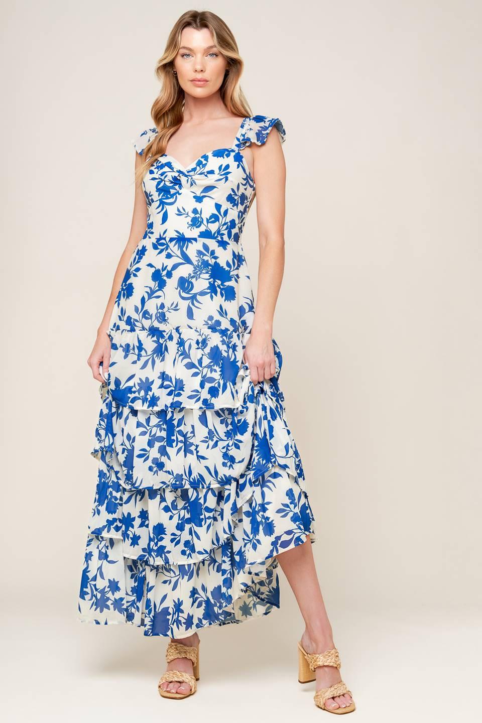 CAPTIVATING PERSONALITY WOVEN MAXI DRESS - Glamourous Grace