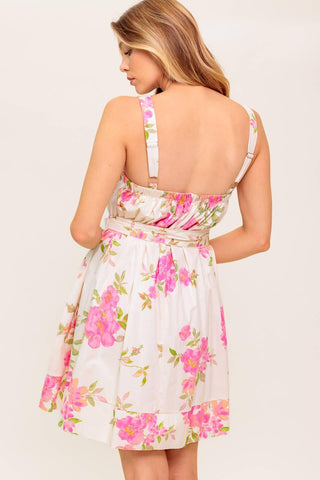PERFECT AFTERNOON WOVEN MINI DRESS - Glamourous Grace