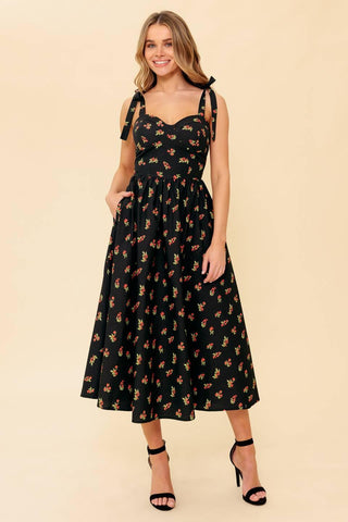 ENCHANTING MOMENTS WOVEN MDI DRESS - Glamourous Grace
