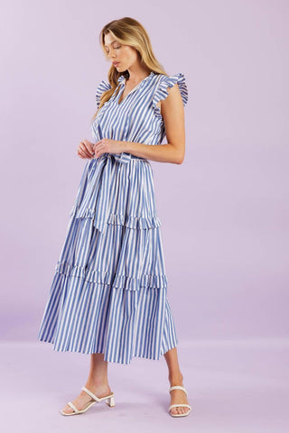WHEN LIFE GIVES YOU WOVEN MIDI DRESS - Glamourous Grace