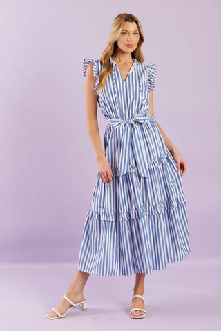 WHEN LIFE GIVES YOU WOVEN MIDI DRESS - Glamourous Grace