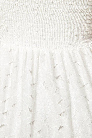 WISHING WELL WHITE WOVEN LACE MAXI DRESS - Glamourous Grace
