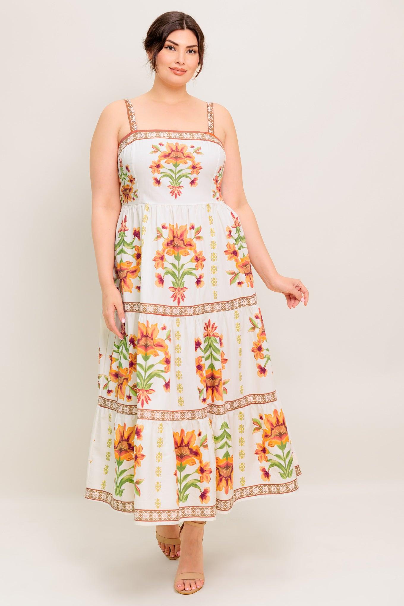 LOVELIEST MUSE IVORY WOVEN MIDI DRESS - Glamourous Grace