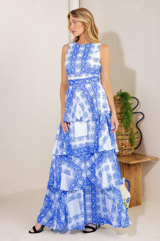 DREAM OF THE FLEET WOVEN MAXI DRESS - Glamourous Grace