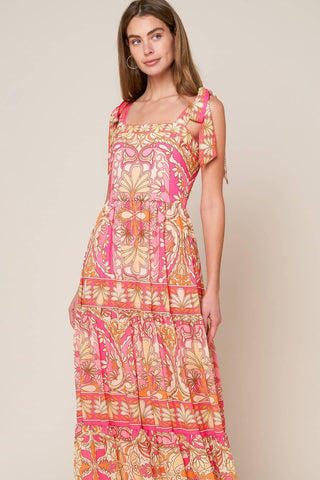 IMPRESSIVE FLIRT BLUE WOVEN MAXI DRESS - Glamourous Grace