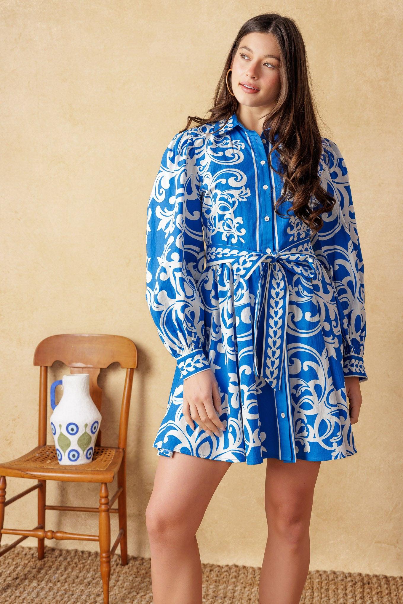 MOONSTONE DREAMS WOVEN MINI DRESS - Glamourous Grace
