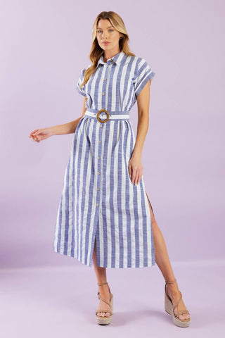 WOULD'VE BEEN THE ONE WOVEN MIDI DRESS - Glamourous Grace