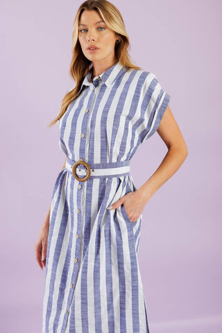 WOULD'VE BEEN THE ONE WOVEN MIDI DRESS - Glamourous Grace