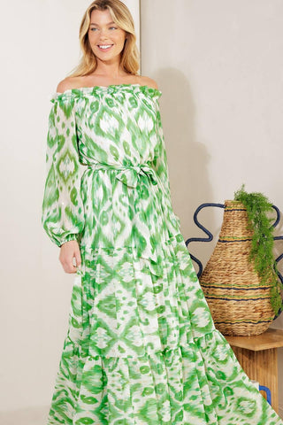 ECLIPSE'S WHISPER WOVEN MAXI DRESS - Glamourous Grace
