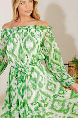 ECLIPSE'S WHISPER WOVEN MAXI DRESS - Glamourous Grace