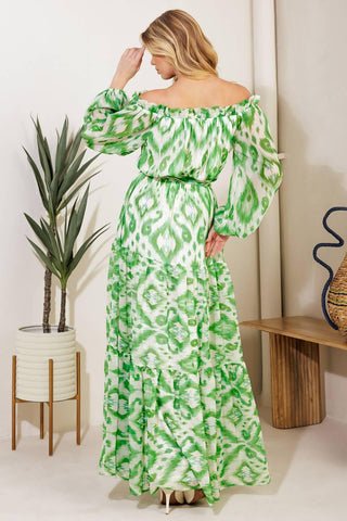 ECLIPSE'S WHISPER WOVEN MAXI DRESS - Glamourous Grace