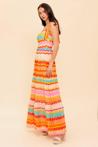 IN THE SPOTLIGHT WOVEN MAXI DRESS - Glamourous Grace