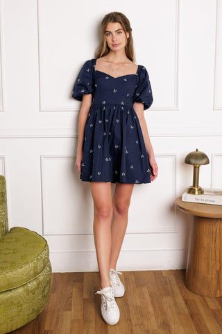 WALK IT OUT WOVEN MINI DRESS - Glamourous Grace