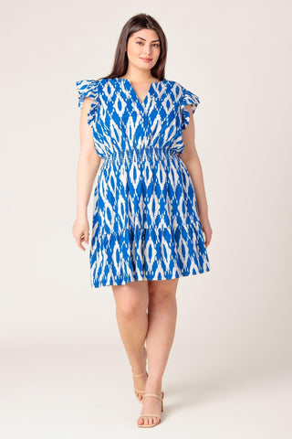 A PERFECT MATCH WOVEN MINI DRESS - Glamourous Grace