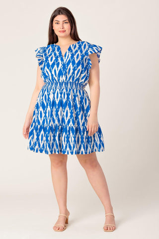 A PERFECT MATCH WOVEN MINI DRESS - Glamourous Grace