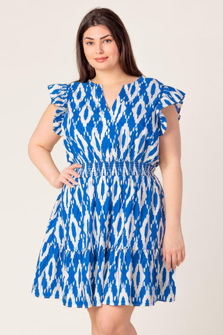 A PERFECT MATCH WOVEN MINI DRESS - Glamourous Grace