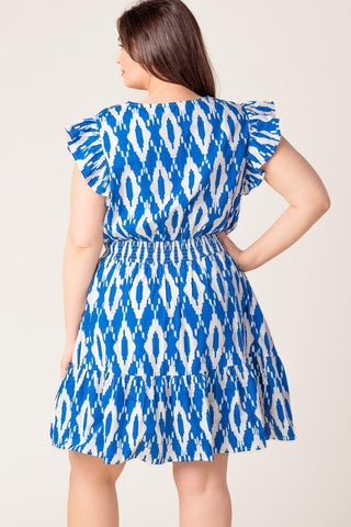 A PERFECT MATCH WOVEN MINI DRESS - Glamourous Grace