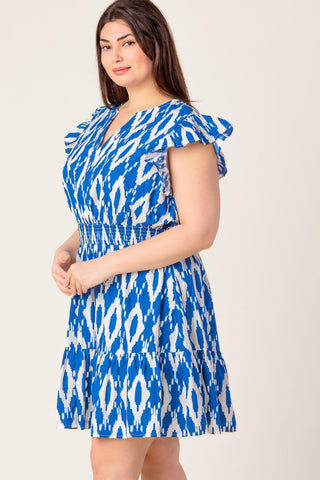 A PERFECT MATCH WOVEN MINI DRESS - Glamourous Grace
