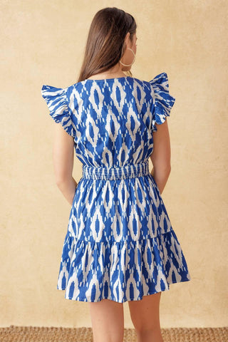 A PERFECT MATCH WOVEN MINI DRESS - Glamourous Grace
