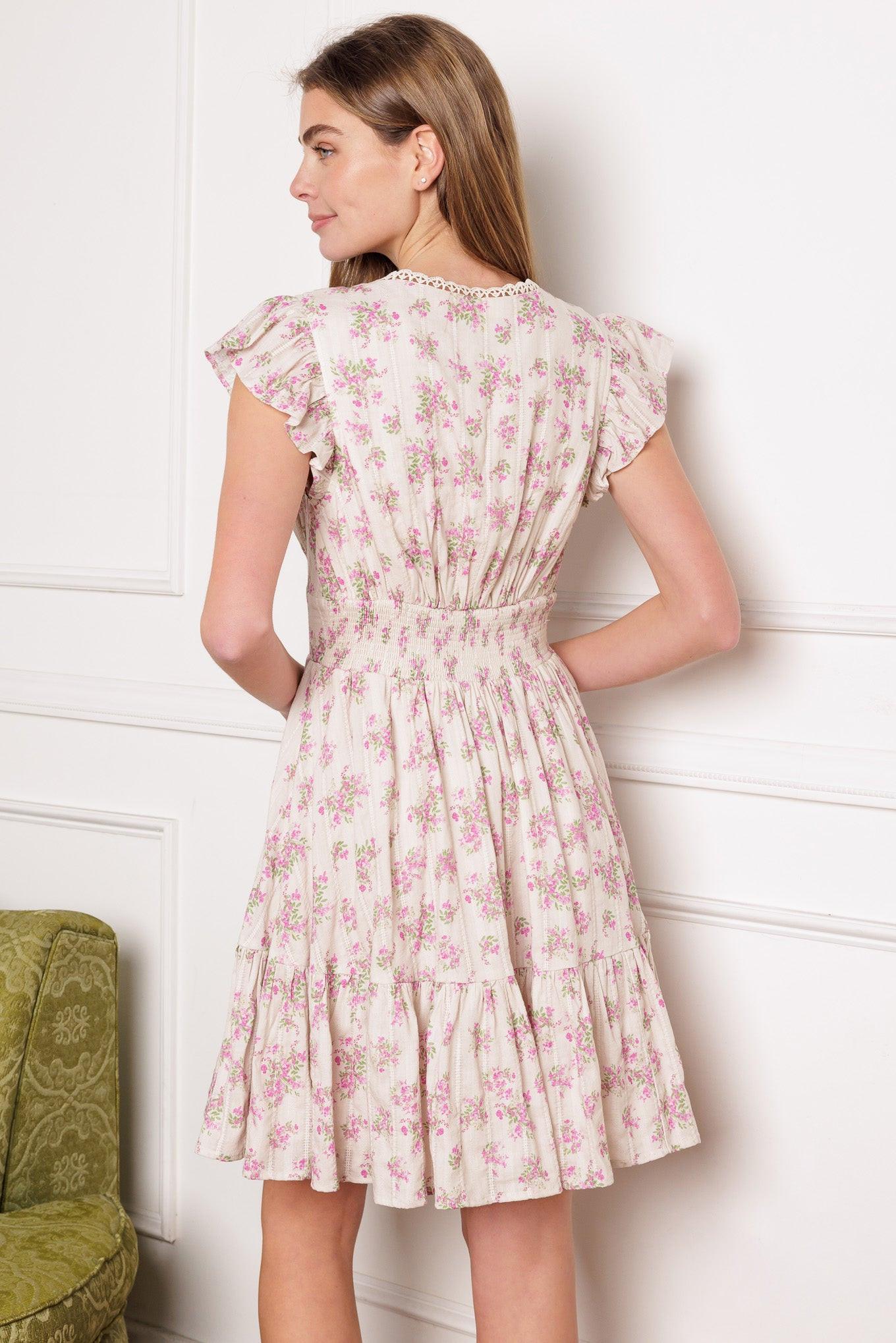 RADIANT RIVIERA WOVEN MINI DRESS - Glamourous Grace