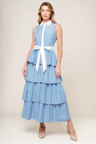 A TOUCH OF GRACE WOVEN MIDI DRESS - Glamourous Grace
