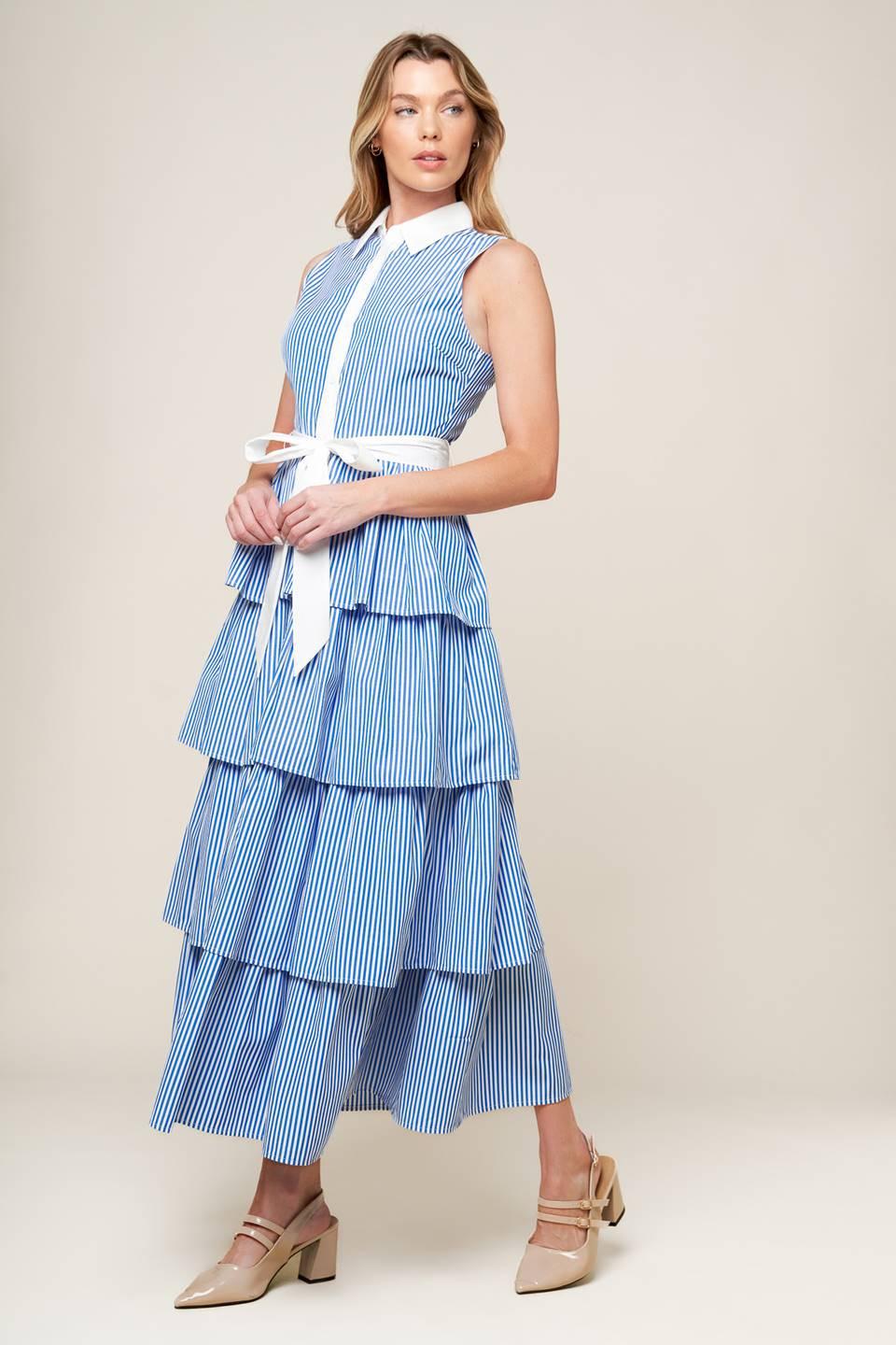 A TOUCH OF GRACE WOVEN MIDI DRESS - Glamourous Grace