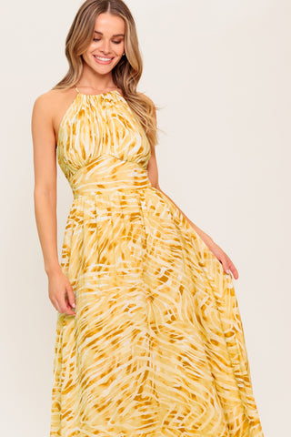 LIVING IN WONDERLAND WOVEN MAXI DRESS - Glamourous Grace